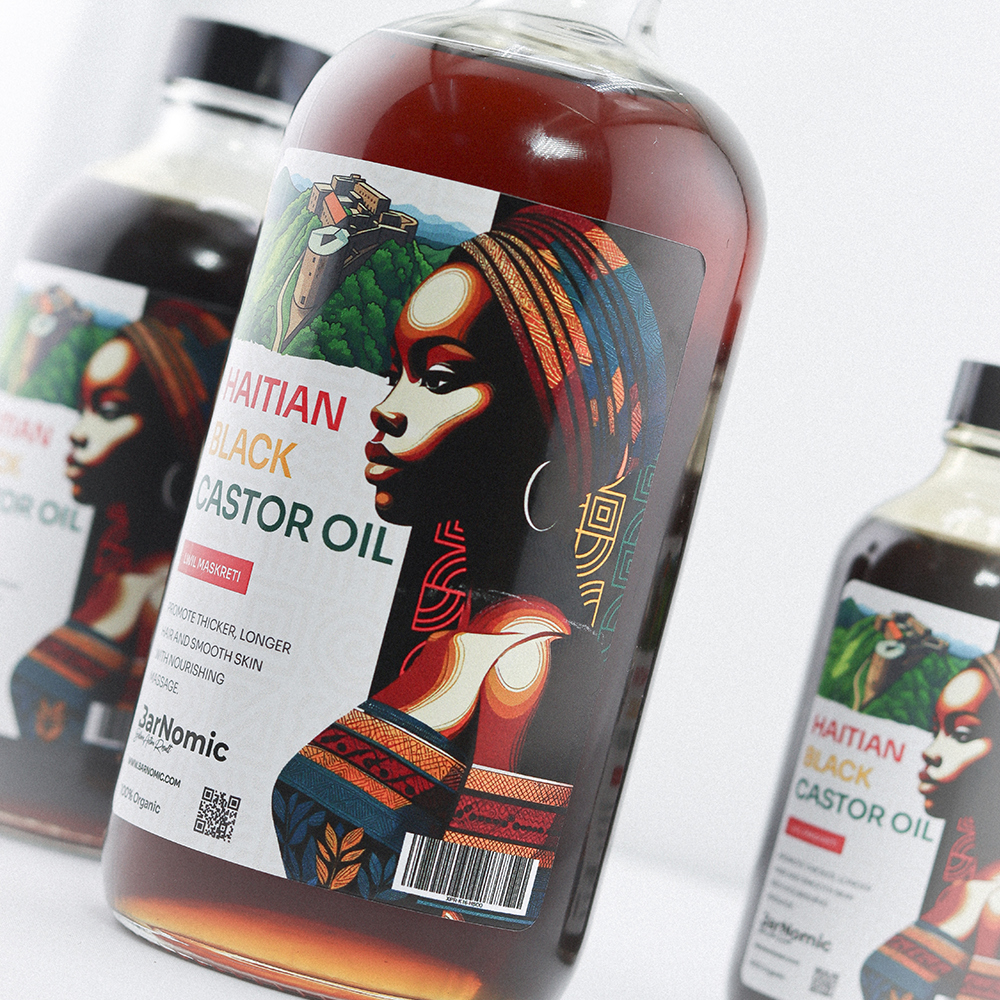 Haitian Black Castor Oil – 2oz | 100% Organic & Pure
