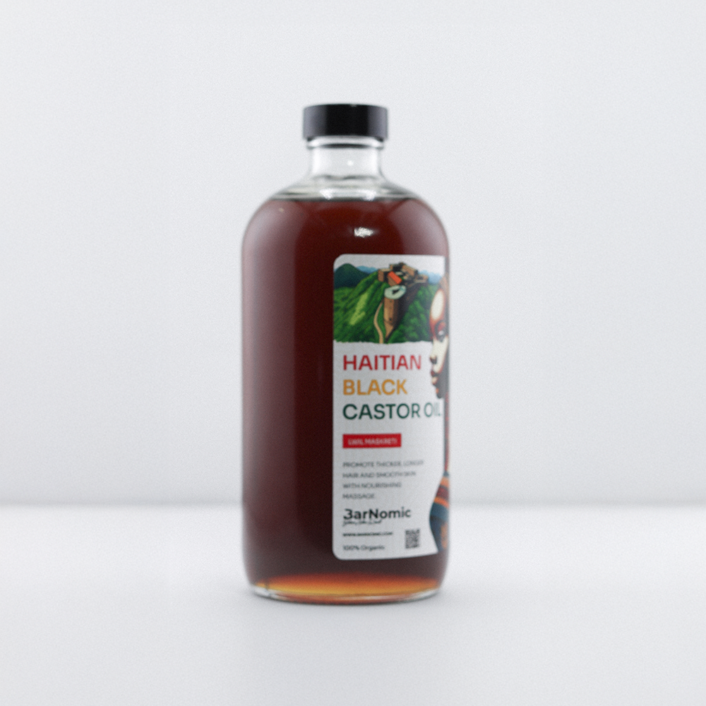 Haitian Black Castor Oil – 16oz | 100% Organic & Pure