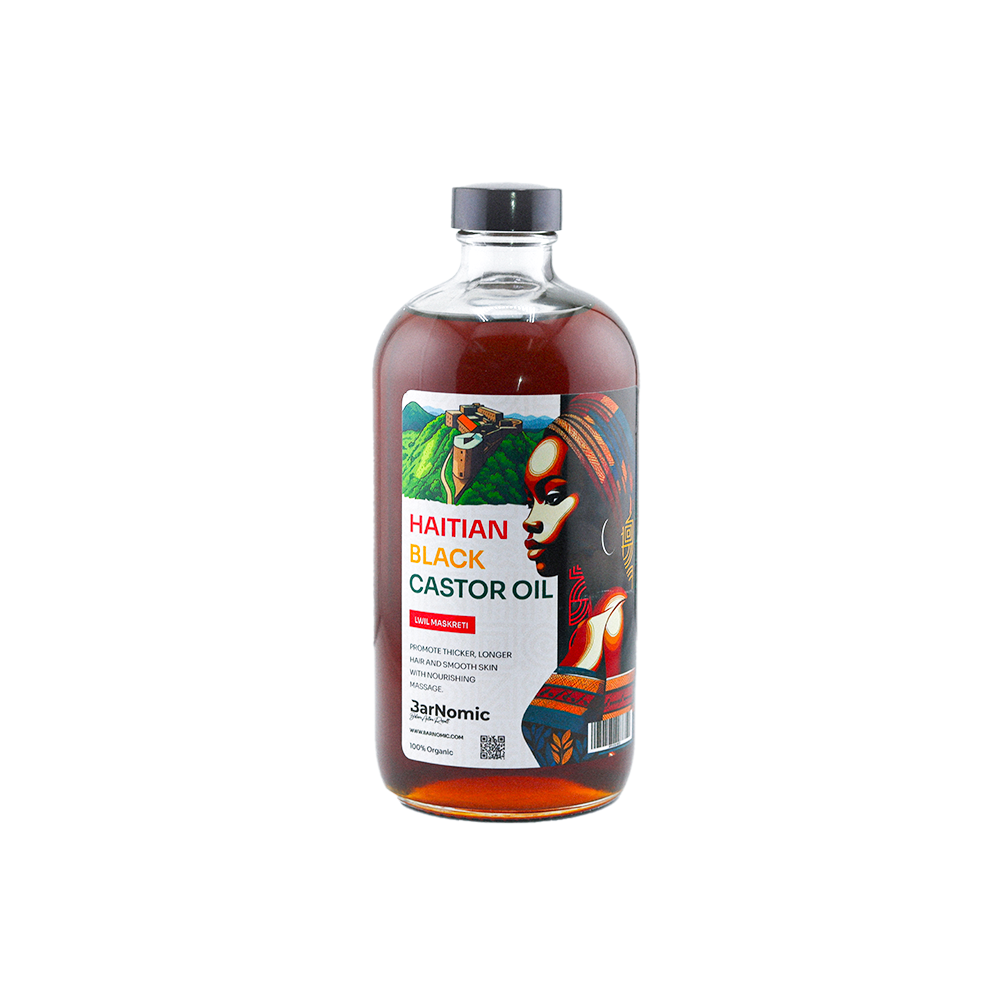 Haitian Black Castor Oil – 4oz | 100% Organic & Pure